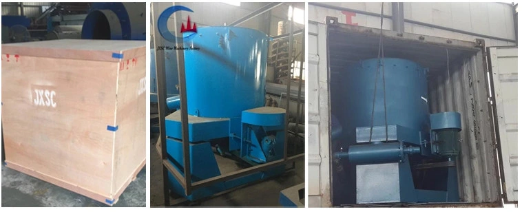 Gold Centrifugal Machine Mini Mobile Gold Washing Plant in Ghana