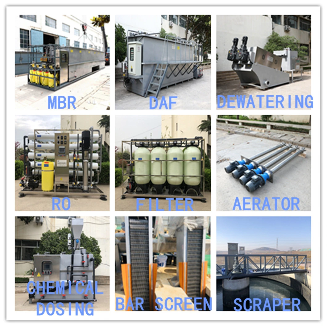 CE/ISO/SGS Dissolved Air Flotation Daf Machine Industrial Sewage/Waste Water Purification Domestic Effulent/Grey/Black Water Treatment/Filter/Disposal Equipment
