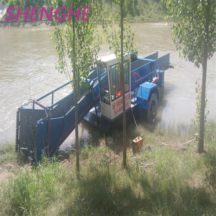 Automatic River Hydraulic Control Aquatic Weed Harvester