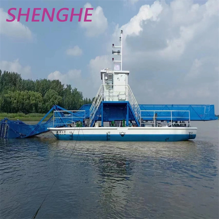 Factory Price Manufacturer Water Hyacinth Harvester for River Cleaning