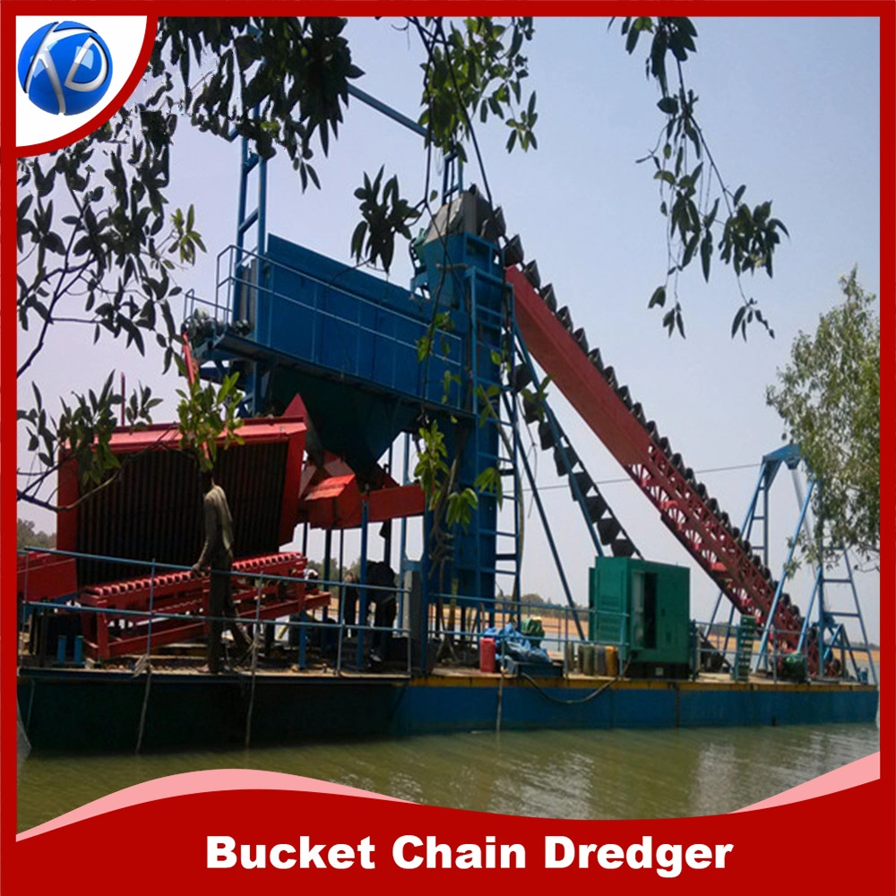 Keda04 Bucket Chain Gold and Diamond Dredger for Sale