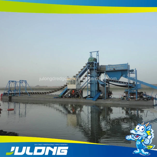 Bucket Chain Gold Mining Diamond Dredger/Integrated Mineral Mining and Processing