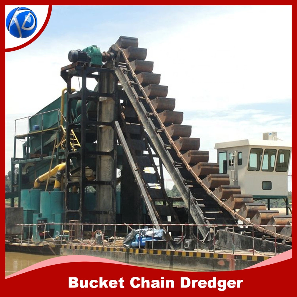 Keda04 Bucket Chain Gold and Diamond Dredger for Sale