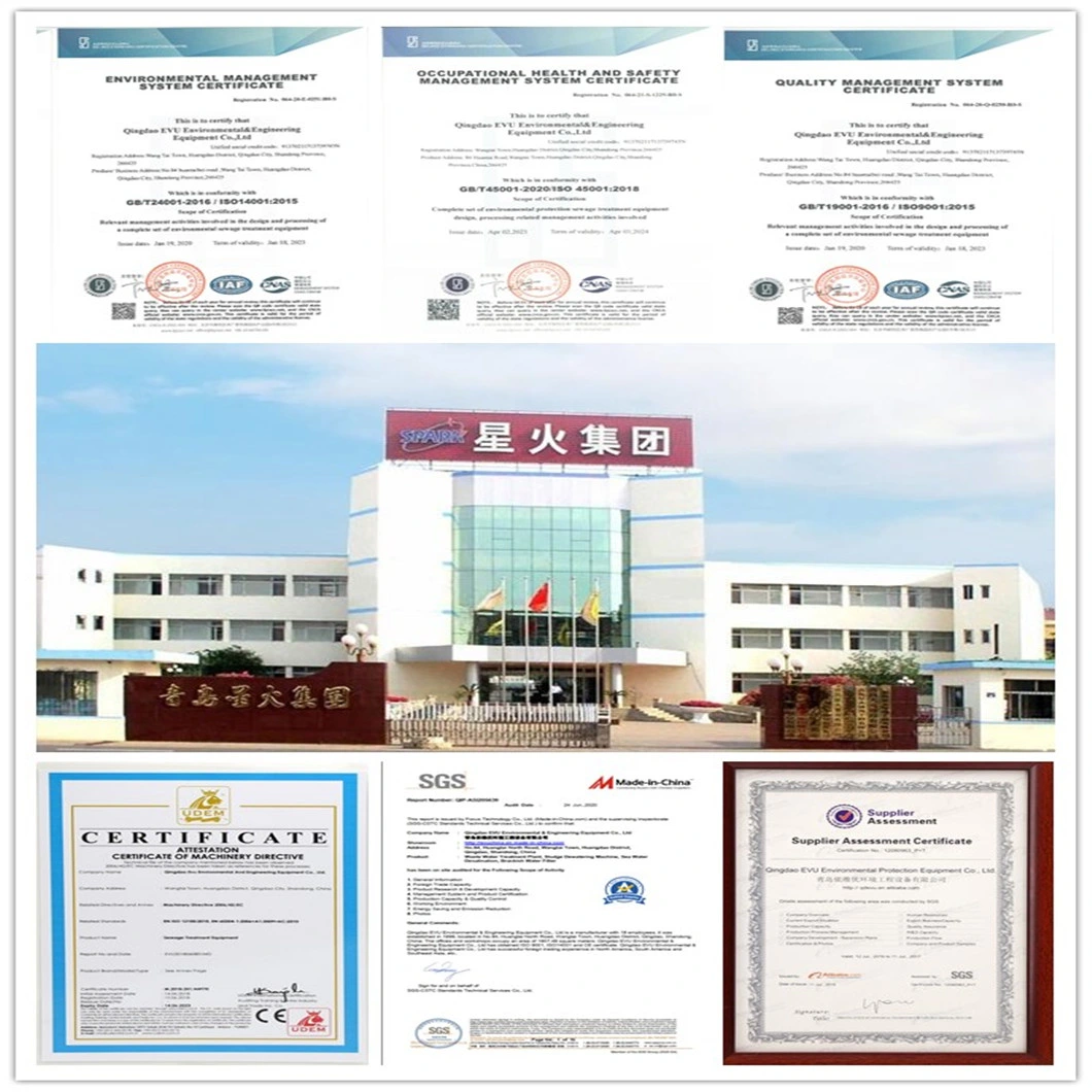CE/ISO/SGS Dissolved Air Flotation Daf Machine Industrial Sewage/Waste Water Purification Domestic Effulent/Grey/Black Water Treatment/Filter/Disposal Equipment