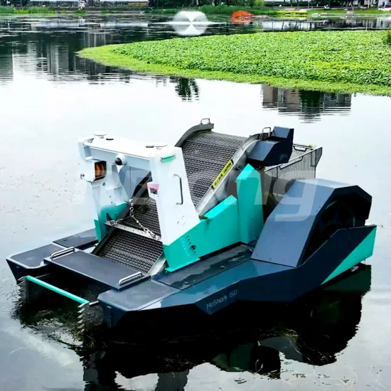 Ocean Cleaning Robot Water Surface Cleaning Boat with Weeds Removal