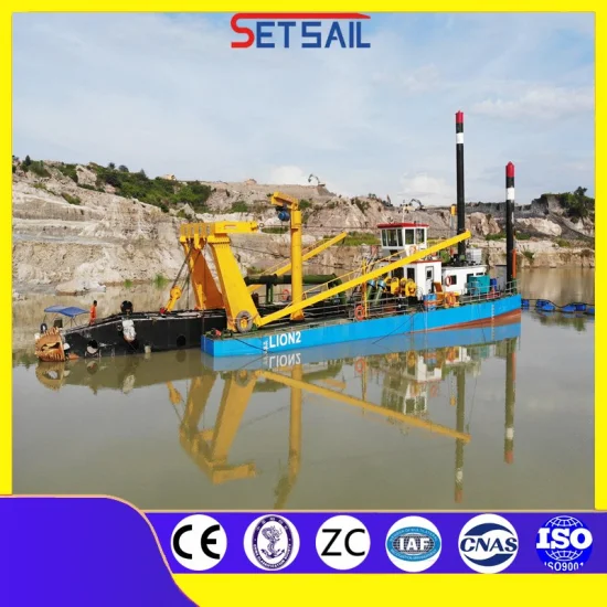 Hydraulic Cutter Head River Sand Cutter Suction Dredger for Mud