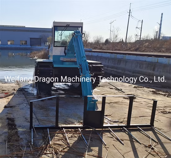River Cleaning Machine/Water Harvester Boat/Ship to Collect The Floating Fully Automatic Mowing Boat