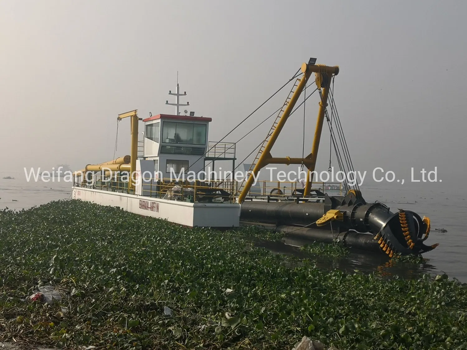 5000 Cbm Cutter Suction Dredger / 20 Inch Dredger