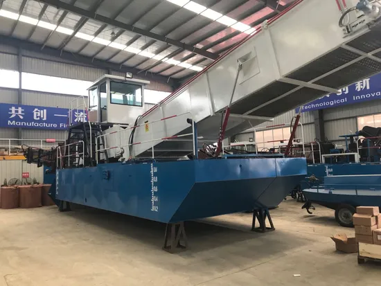 Keda River Aquatic Floating Weed Cleaning Mowing Cutting Boat