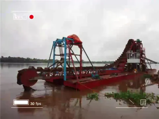 Gold Mining Equipment High Efficiency Bucket Chain Dredger for Mining Equipment