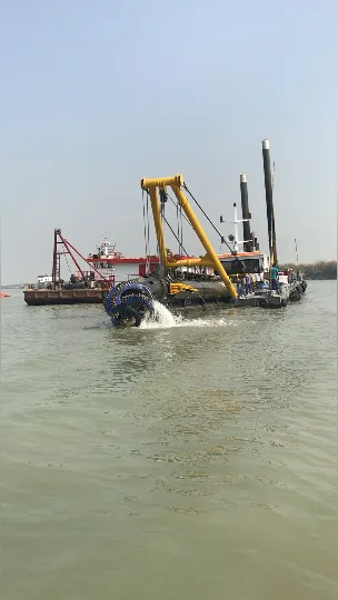 Kehan CSD500 Canal Dredge Sand Dredging Machine Equipment Hydraulic Canal Ports Pumping Boat River Mining Low Price Silt Clay Mud Cutter Suction Dredger Price